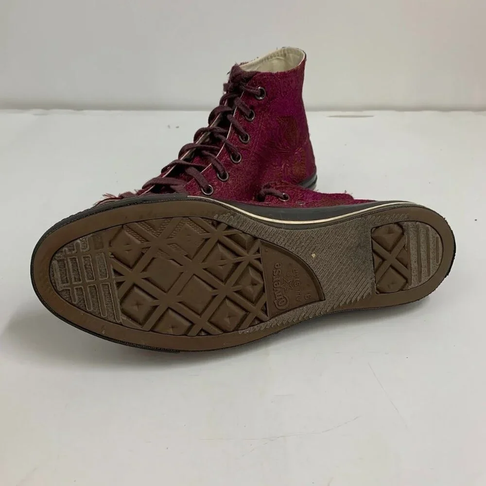Converse Adults Unisex Embroidered Brocade High Top Lace Up Sneakers SZ 9M/11W - Picture 12 of 12